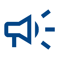 handheld speaker phone blue